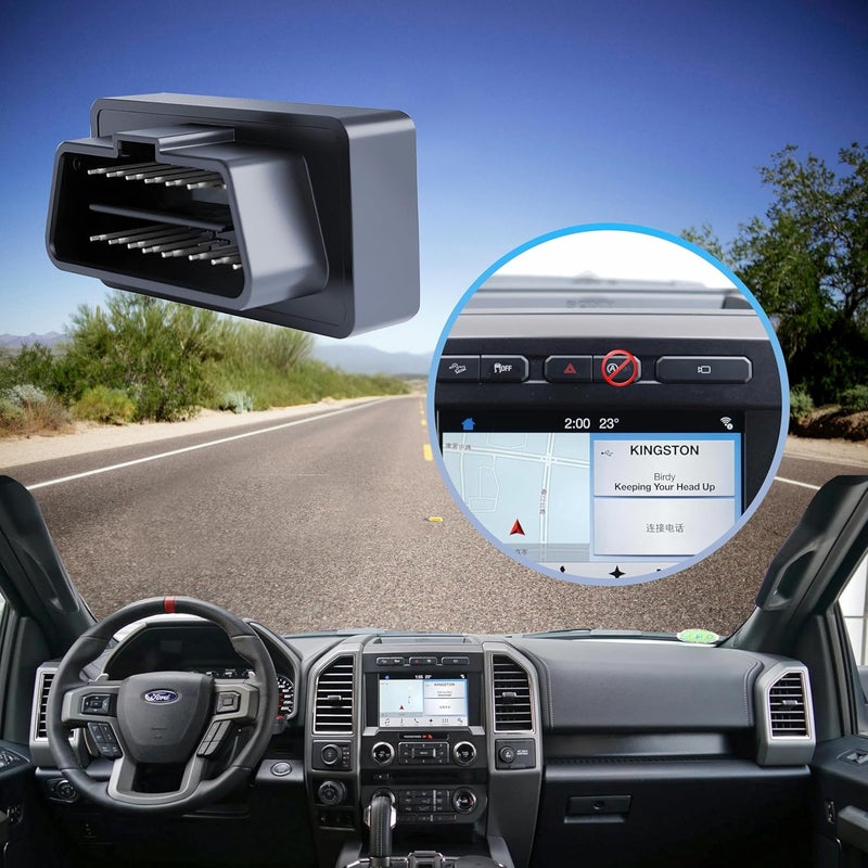 xcarpad Auto Start Stop Eliminator Compatible Ford F150 Accessories 2015-2020 Automatic Stop Start Engine System Delete/Disable/Canceller Cancel (F150 2015-2020) - Image 2